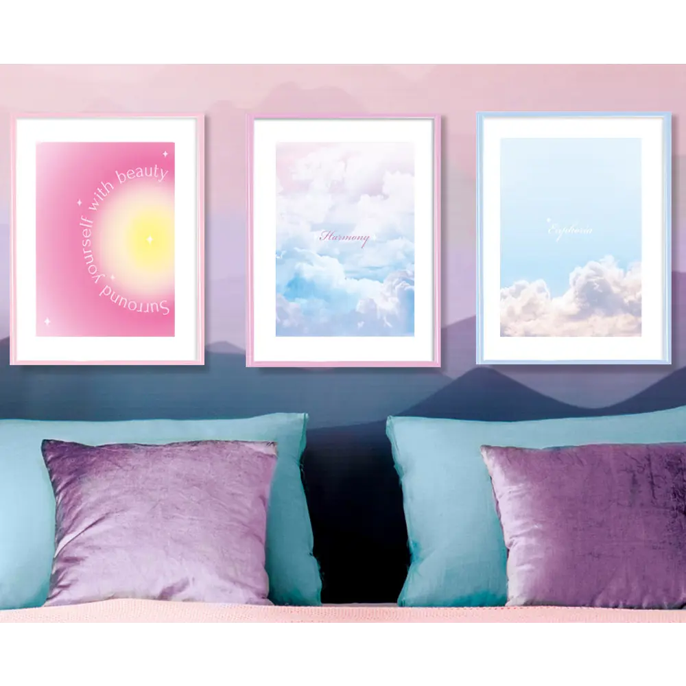 Постер Мечта 39x49 см 3 шт АРТ ДИЗАЙН STLM-2087238