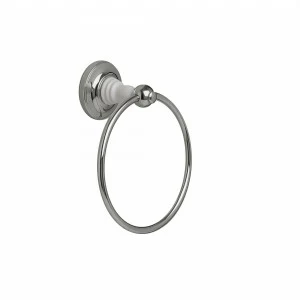 Traditional bathrooms Винтажное кольцо для полотенца Tb602.nk Латунь / фарфор