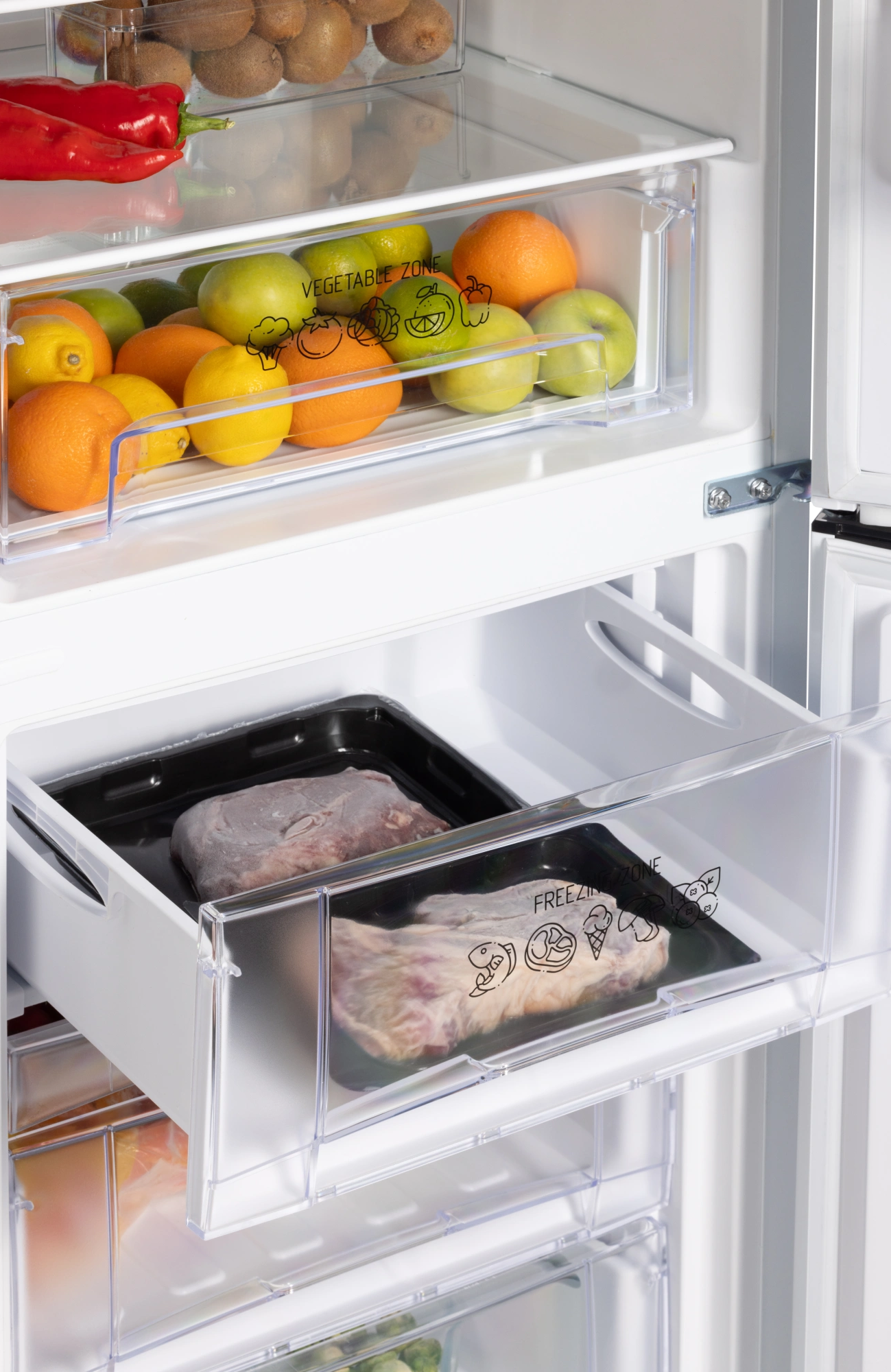 9291856 Холодильник с морозильником   NORD NRB 154 W белый STDN-0068895 - Вид №10