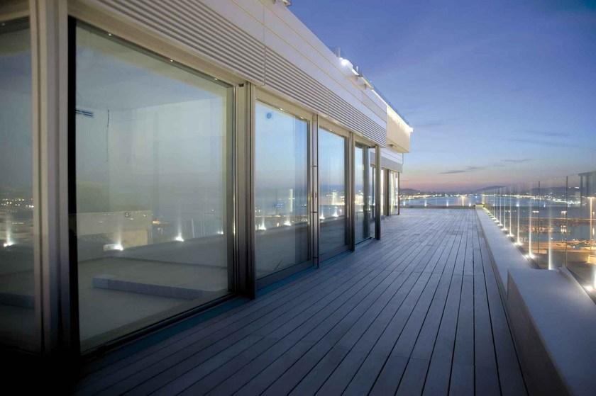 METRA Раздвижная алюминиевая дверь с тройным остеклением sun-id-1386848 - Вид №3