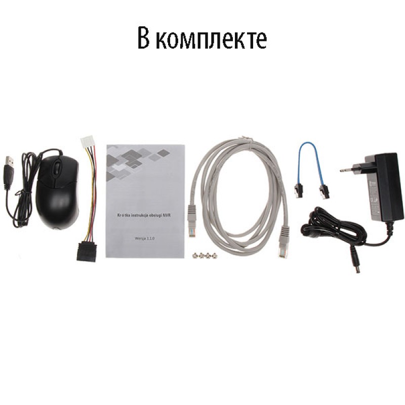 DHI-NVR2104-4KS2 Видеорегистратор ip 4-х канальный 4k, входящий поток 80мбит/с, h.265/h.264, разрешение до 8мп, hdd 1 sata3 6тб, декодирование 4кн х 1080р/1кн х 8мп, видеовыходы 1 hdmi, 1 vga, 1 rj45 100mb, 2 usb 2.0, аудио 1/1, easy4ip, onvif, dc 12в / 3 Santreyd  - Вид №3