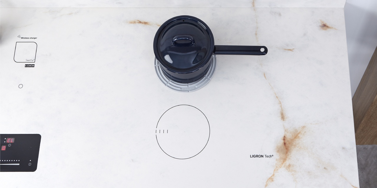 Столешницы для кухни - Мрамор Боярд LIGRON LIST302 1830 - Вид №7