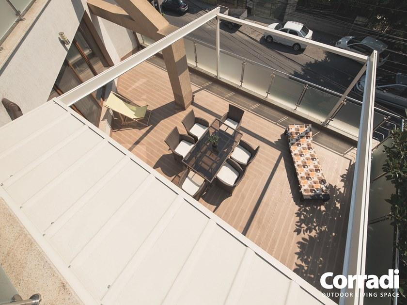 Corradi Пергола из стали с раздвижной крышкой Pergotenda® sun-id-1378208 - Вид №3