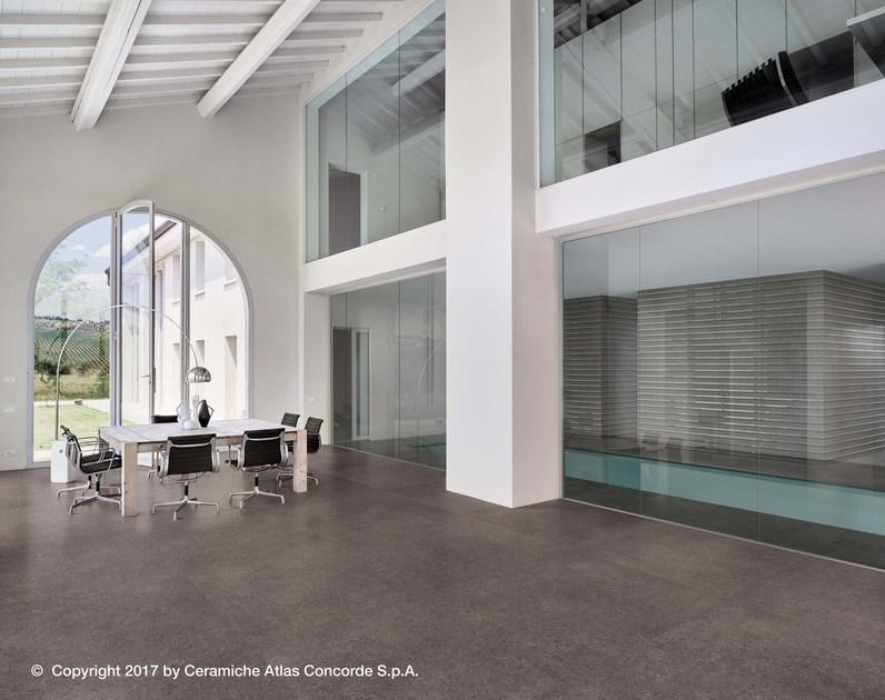 Atlas Concorde Пол из керамогранита под бетон Kone sun-id-1489443 - Вид №28