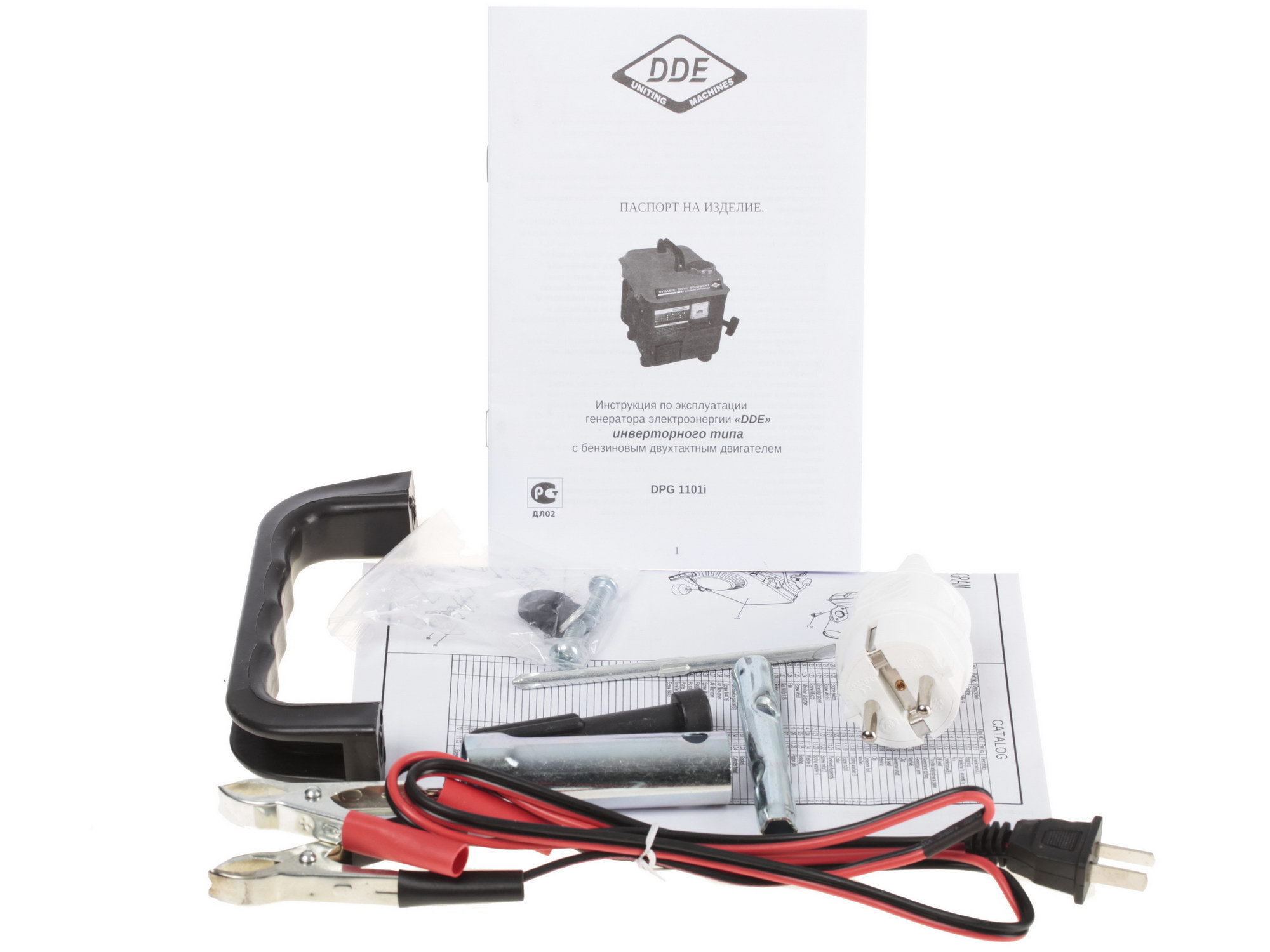 Электрогенератор   бензиновый DDE DPG1101i 6628580 STDN-0066335 - Вид №10