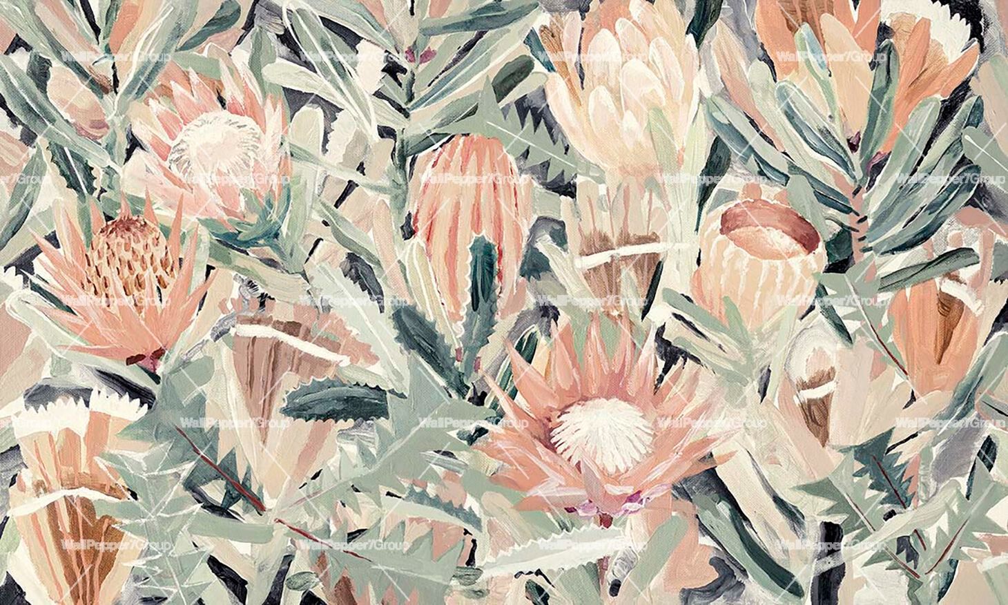 Тропические обои ПВХ бесплатно, экологически чистые, моющиеся WallPepper окружающая среда ARCH-00084254 - Вид №2