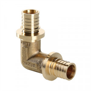 VTm.451.BG.002020 Фитинг аксиальный универсальный – угольник надвижной Valtec 20 (2,8) мм х 20 (2,8) мм