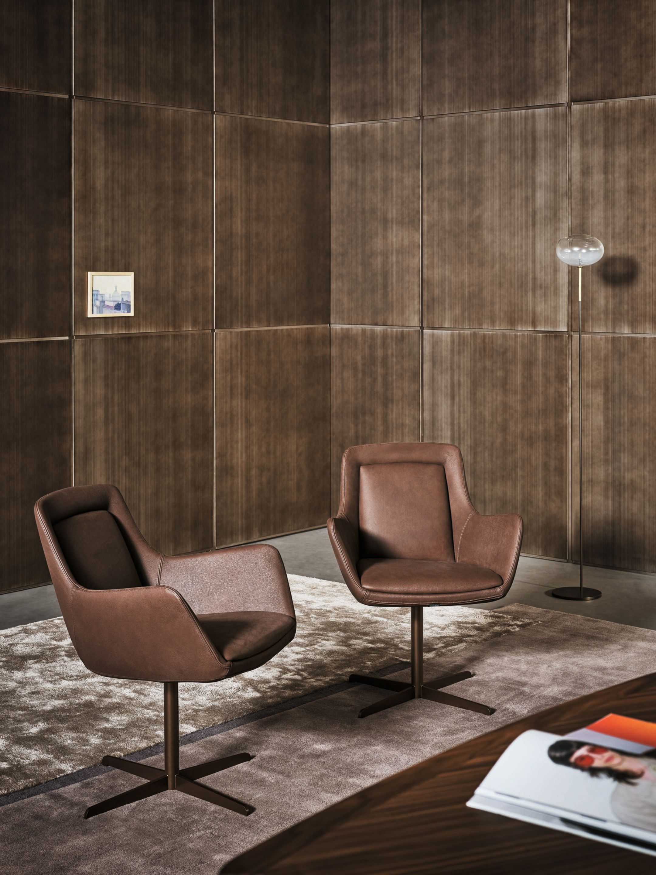 Вращающееся офисное кресло BONALDO NEWTON LOW ARCH-00064720 - Вид №1