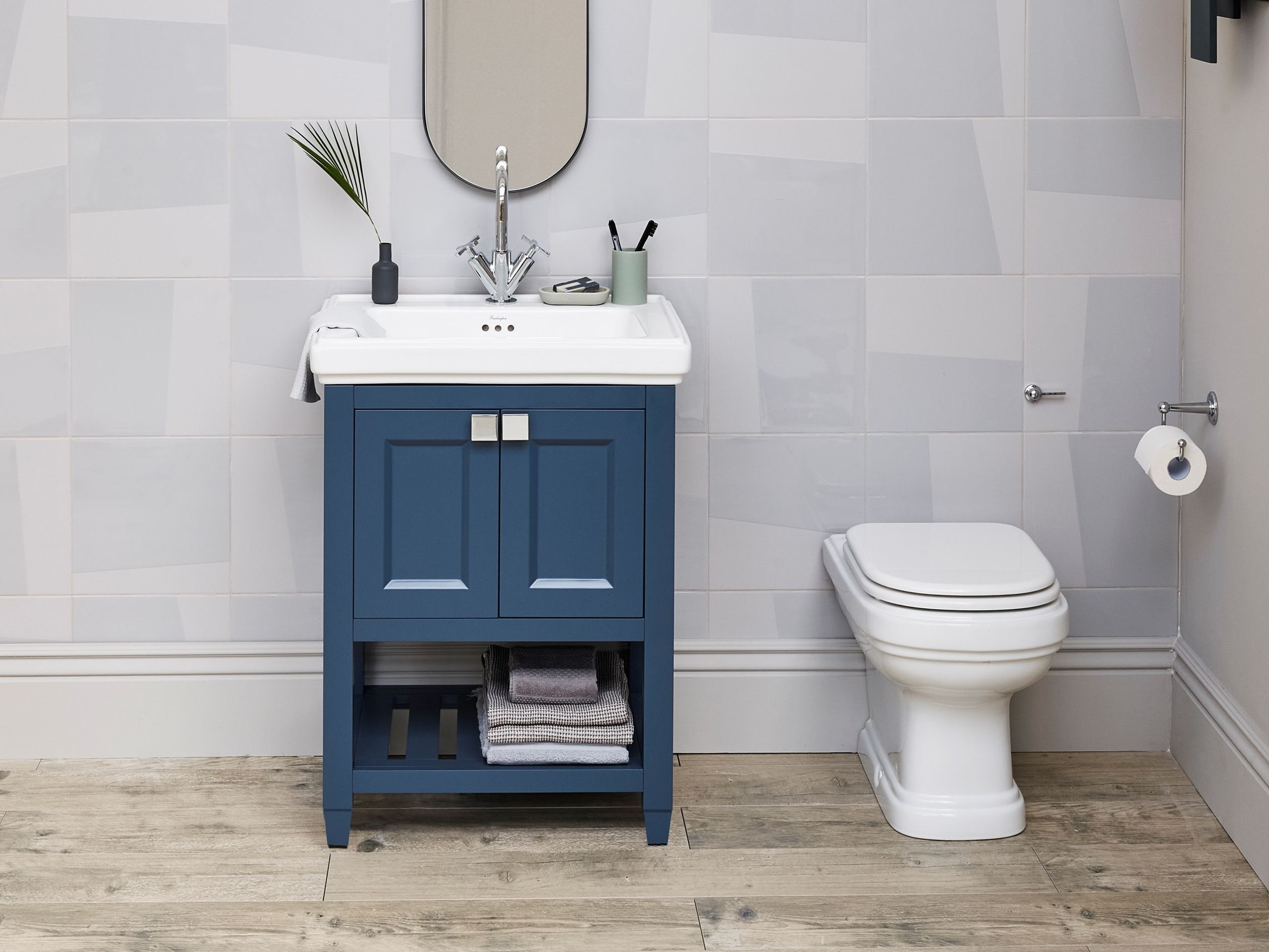 Деревянный умывальник с дверцами Burlington RIVIERA ARCH-00107039 - Вид №7