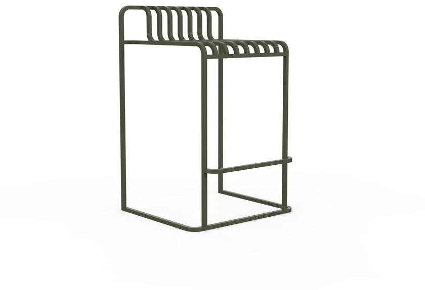 Diabla Высокий алюминиевый табурет с подставкой для ног Grill sun-id-1425958 - Вид №9