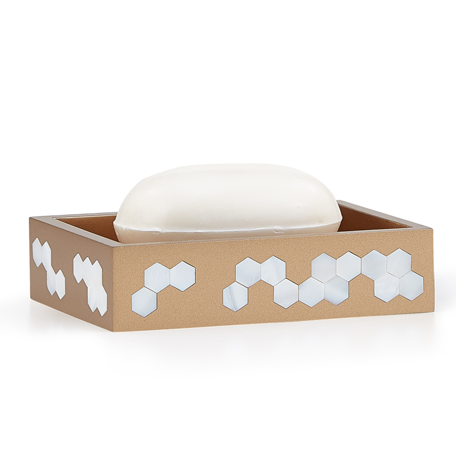 VB-HEX-GLD-SD Шестигранная золотая мыльница Labrazel 