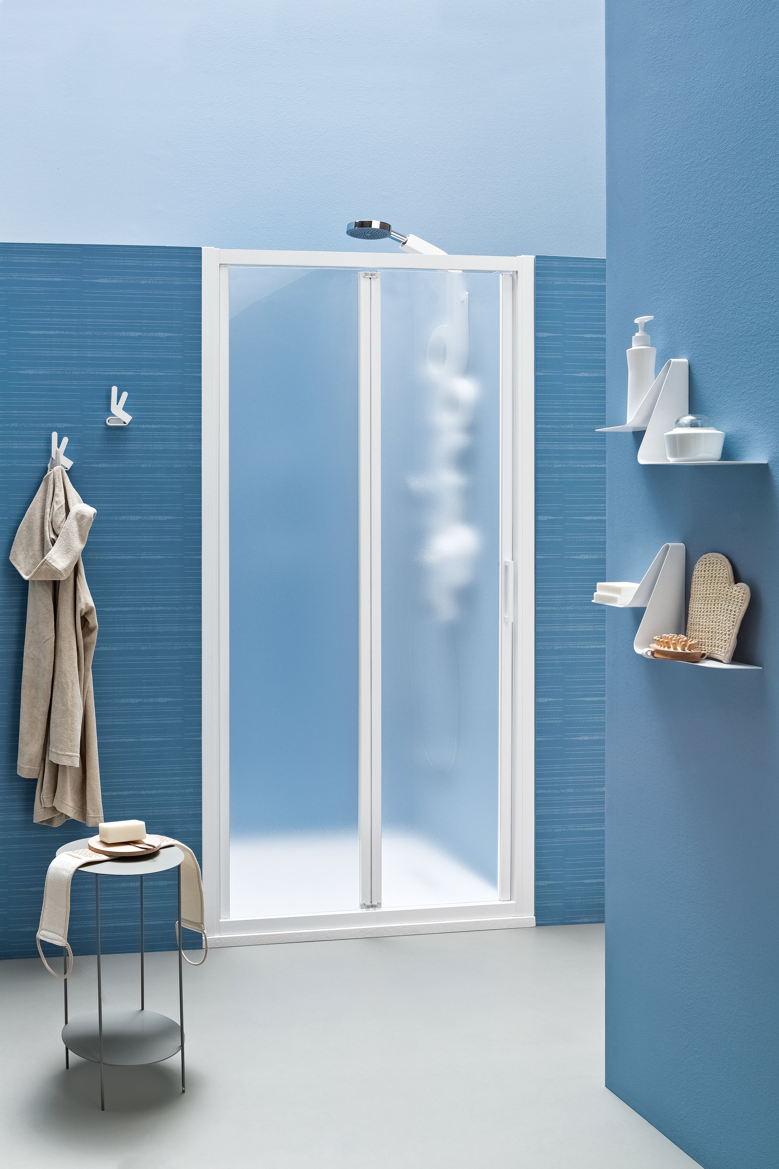 Нишевая душевая кабина с сильфонной дверью ARBLU Меркурий ARCH-00112113 - Вид №1