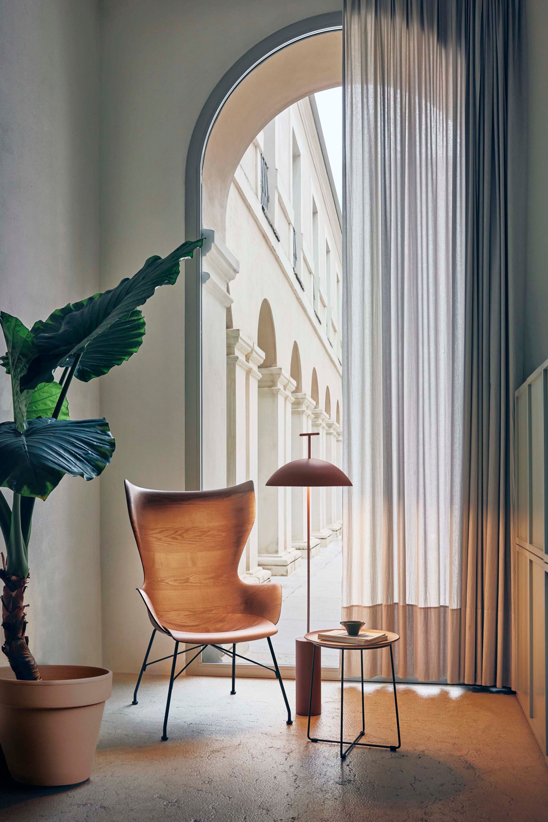 Стальной Dimmable светодиодный торшер Kartell Geen-A ARCH-00131757 - Вид №14