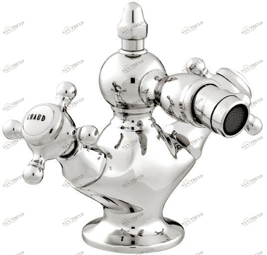 Bronces Mestre Смеситель для биде из хромированной латуни с глянцевой поверхностью Retro sun-id-1423081