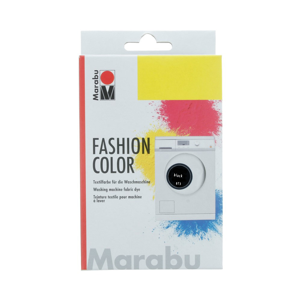_Fashion Color краситель для окраски ткани в стиральной машине 073 черный 174023073/17400023073 Marabu sun-id-2036854