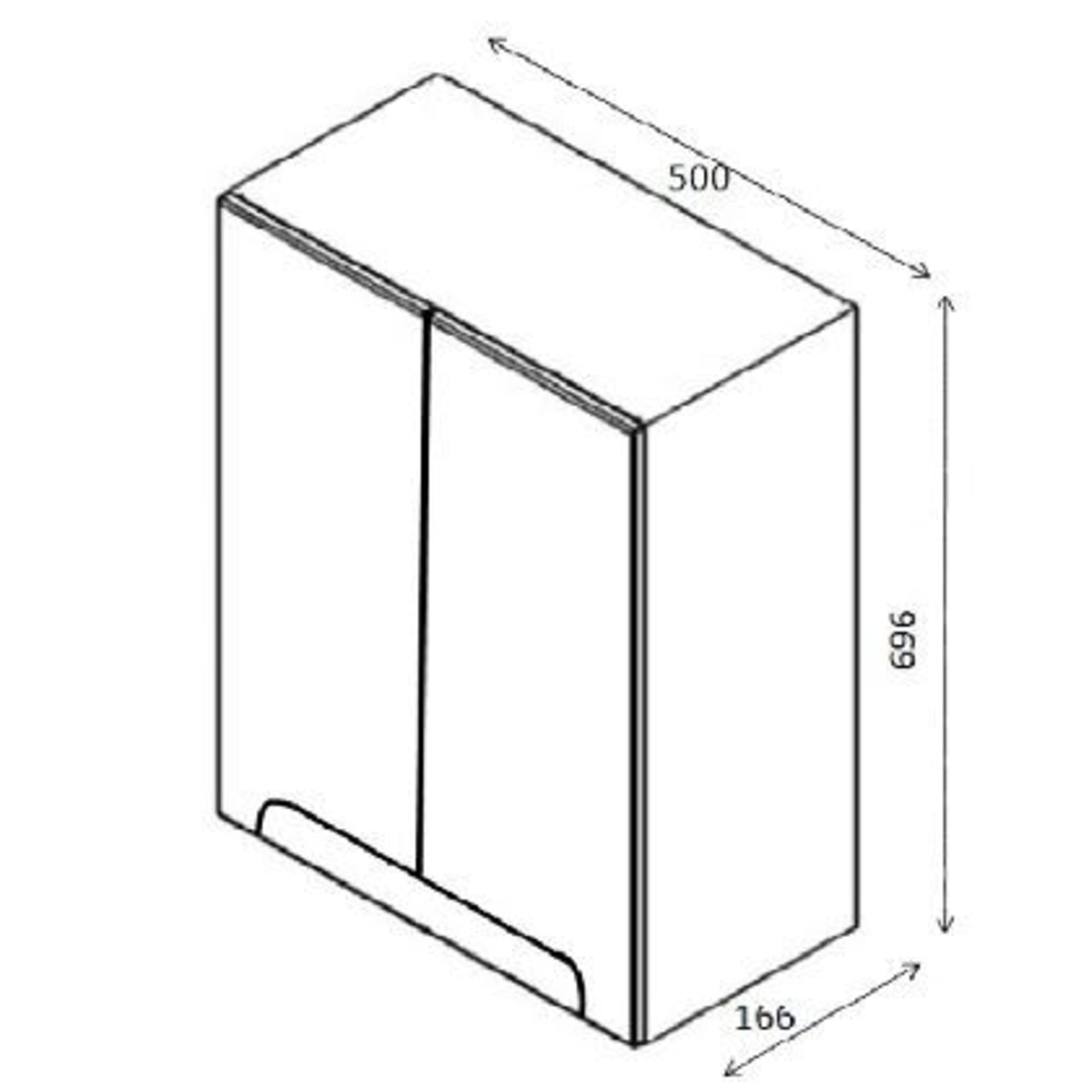 82308576 Шкаф подвесной «» 50 см цвет белый Руан Santreyd  - Вид №4