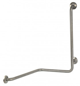 BTI090CS Угловой поручень на 2 стены с 3 точками крепления mediclinics