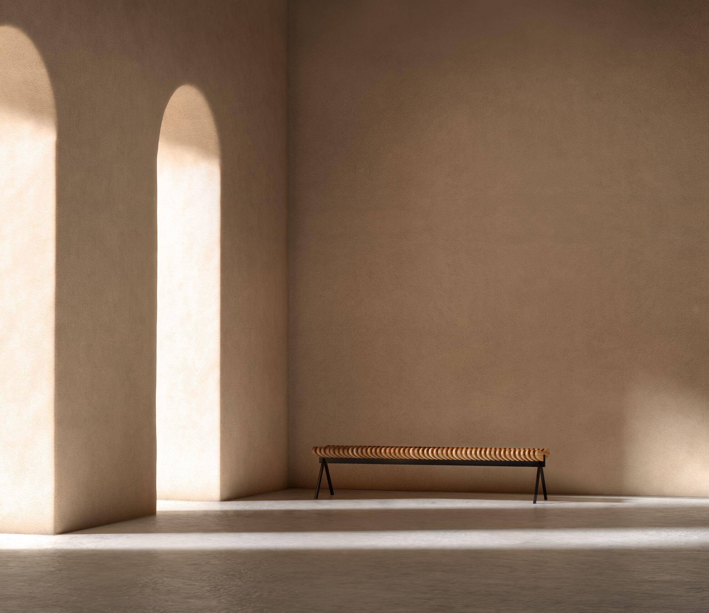 Скамейка из массива дерева PER/USE Prelude ARCH-00153107 - Вид №10