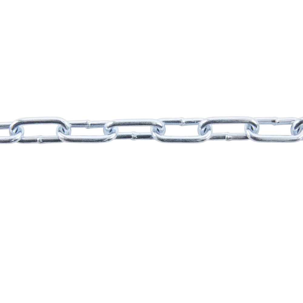 Цепь Standers оцинкованная сталь короткое звено 3 мм 5 м/уп STLM-2203937 - Вид №2