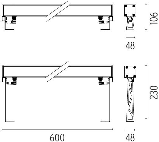 Flos Алюминиевый светодиодный уличный настенный светильник Outdoor collection - muro+soffitto sun-id-1352878 - Вид №11