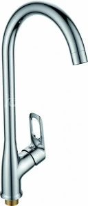 Смеситель для кухни Rush Edge ED7735-22 высокий хром