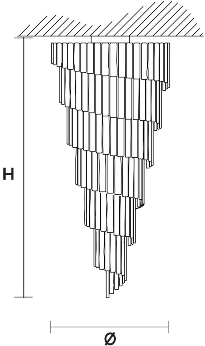 Masiero Потолочный светильник с керамогранитом Glass sun-id-1382338 - Вид №1
