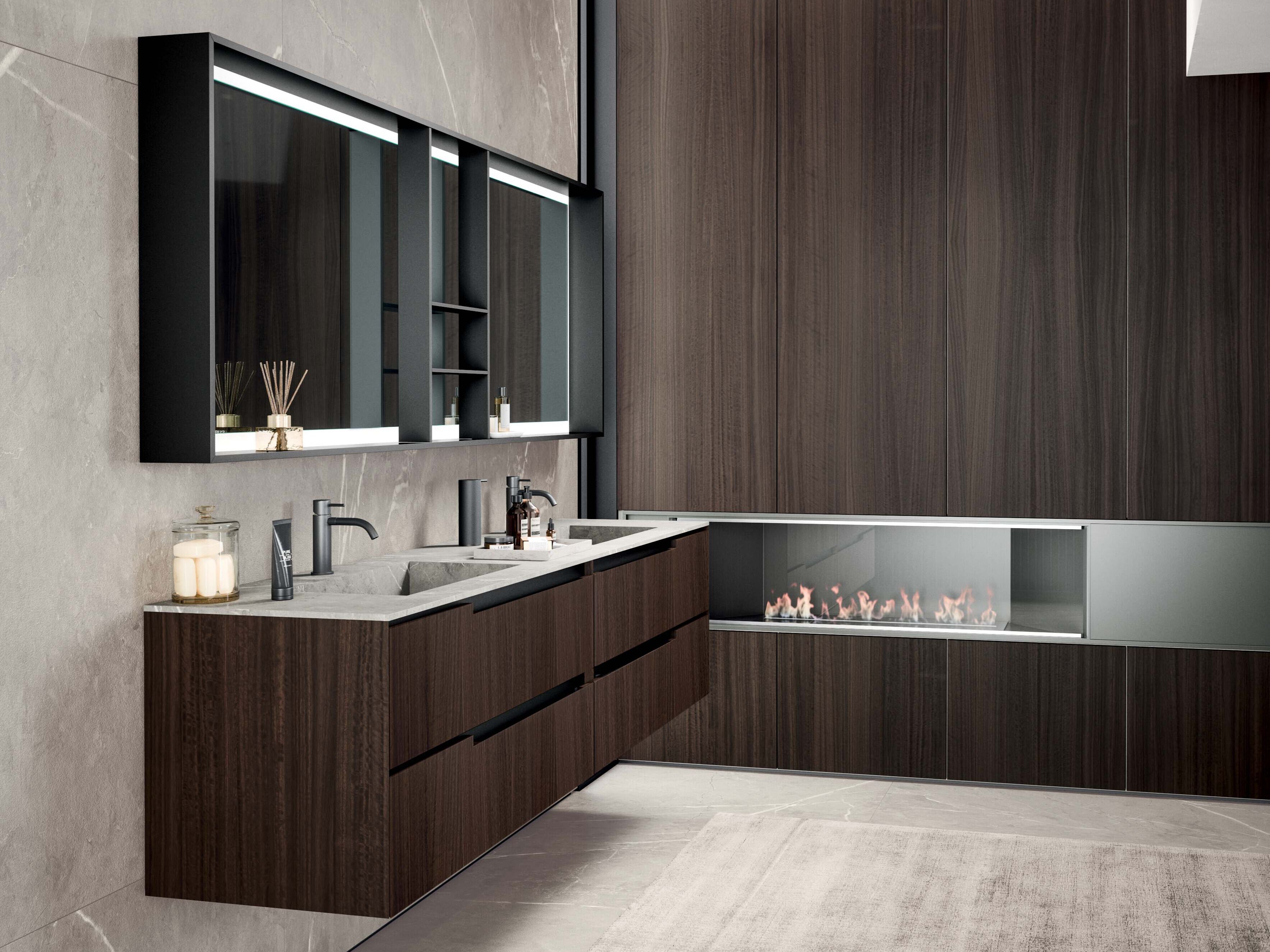 Полная мебель для ванной комнаты OASIS профиль ARCH-00130397 - Вид №1