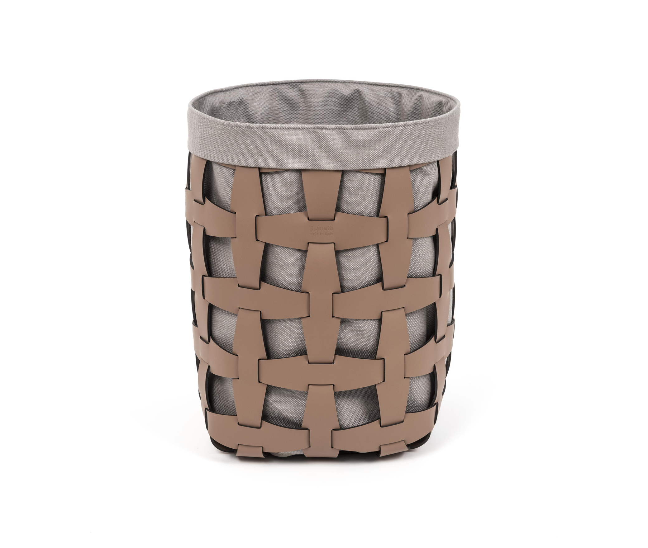 Крючок-корзина - 35X35H43,5 см / регенерированная кожа_темно-серый Pinetti 00.0191.082.055 - Вид №3