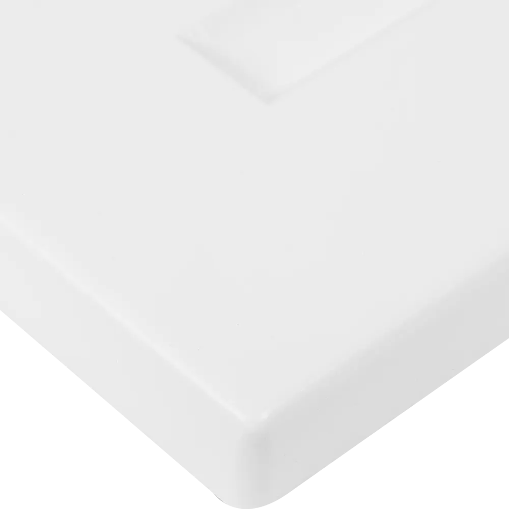 Фасад кухонного шкафа Ньюпорт 79.7x12.5 см KONSENSA МДФ цвет белый Ньюпорт белый STLM-2205260 - Вид №4