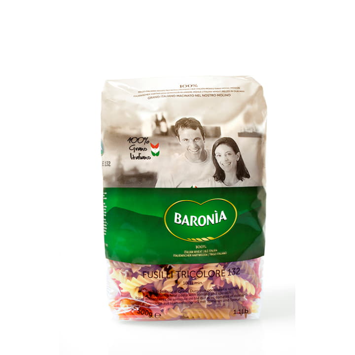 Макароны Фузили триколор Baronia Fusilli Tric 500 г Santreyd 11851 - Вид №1