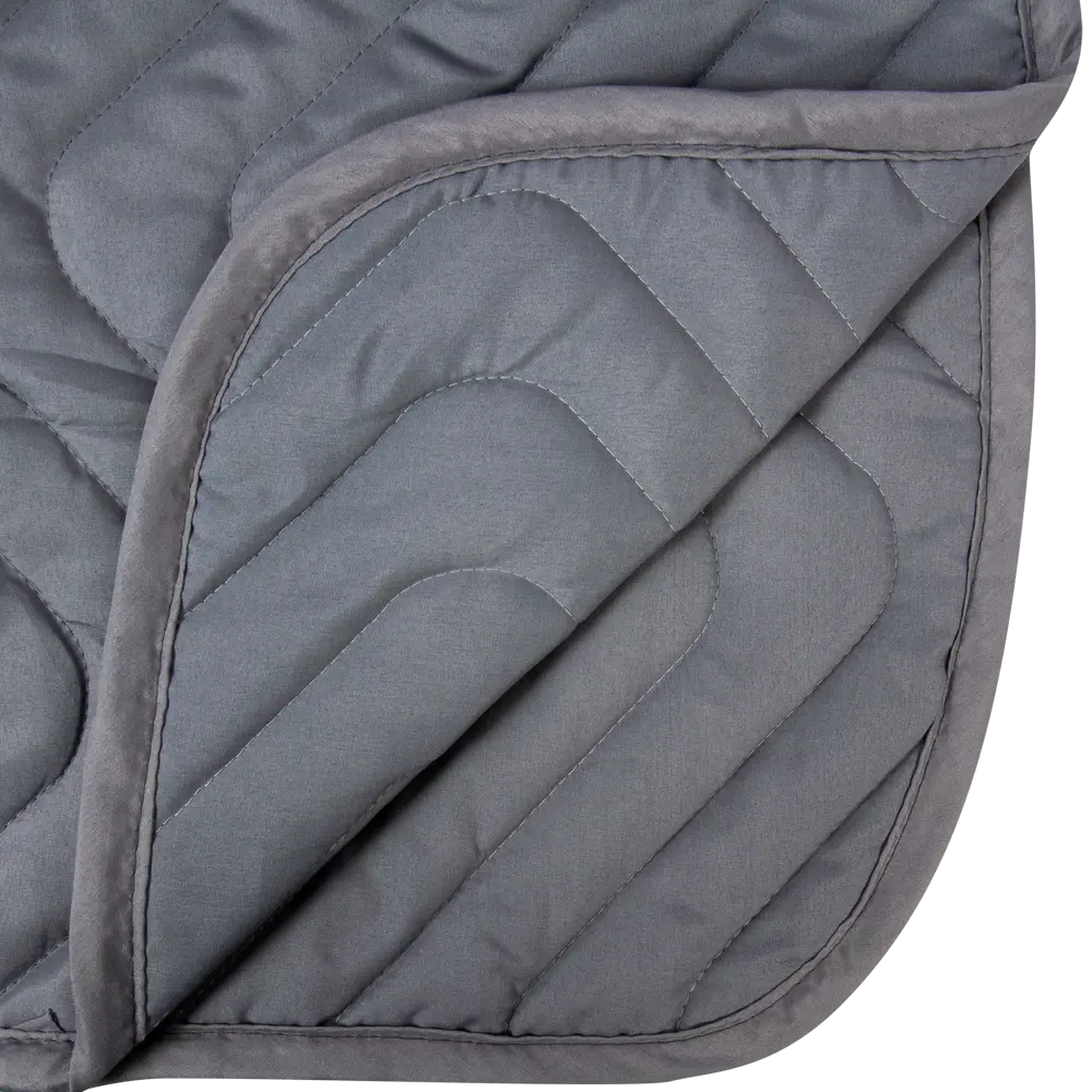 Покрывало, 200х240 см, полиэстер, цвет серый Santreyd STLM-2122184 - Вид №2