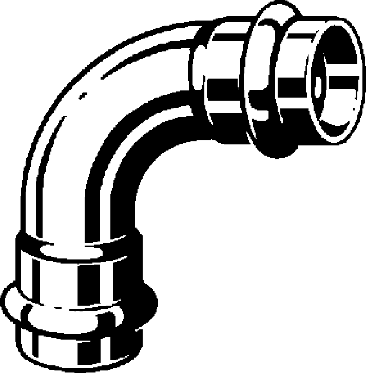 Viega Отвод 90° Sanpress Inox 2316 (435646) 435 646 - Вид №1