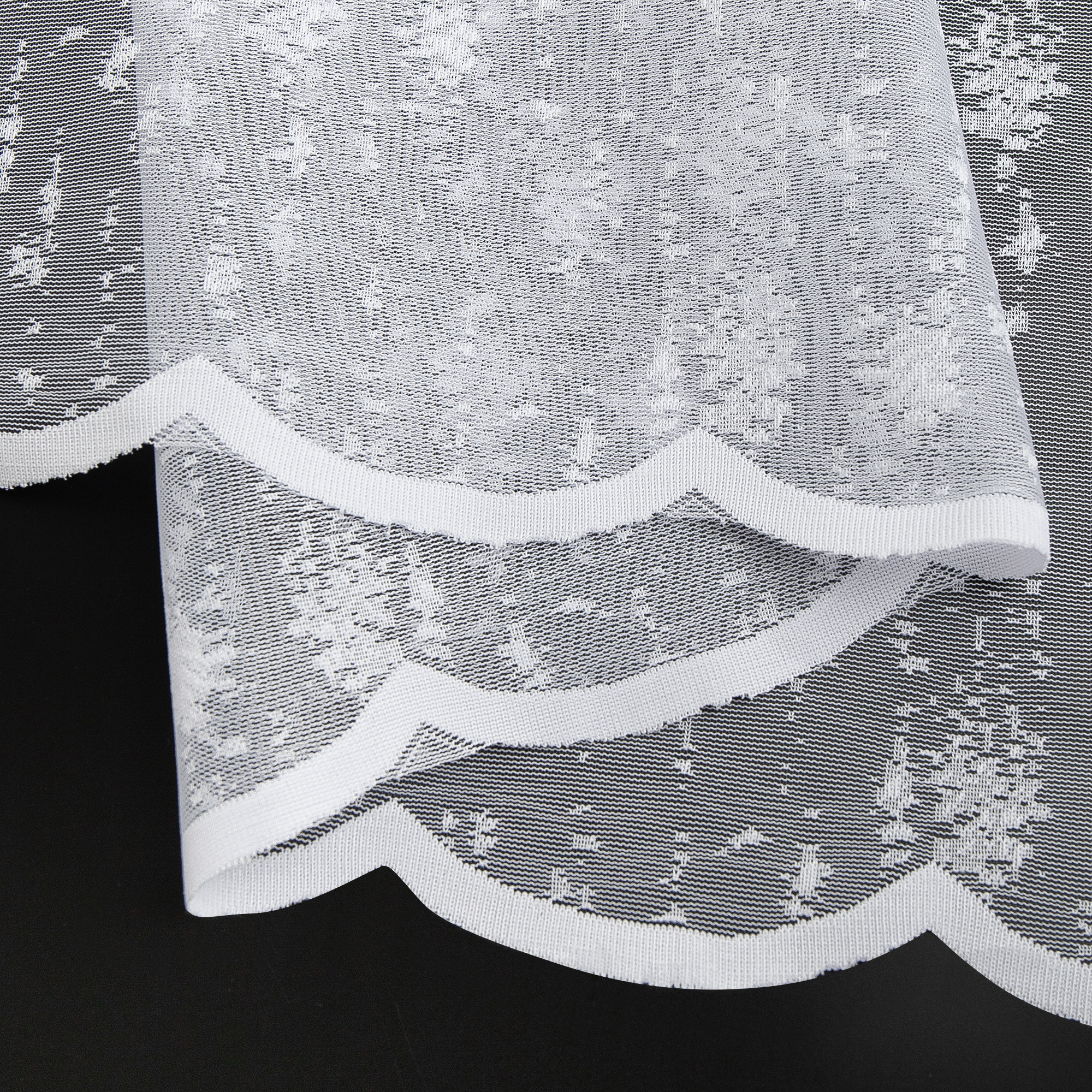 Тюль жаккардовый 'Снежок' белый 250 см 85486194 TEX REPUBLIC STLM-0063100 - Вид №3