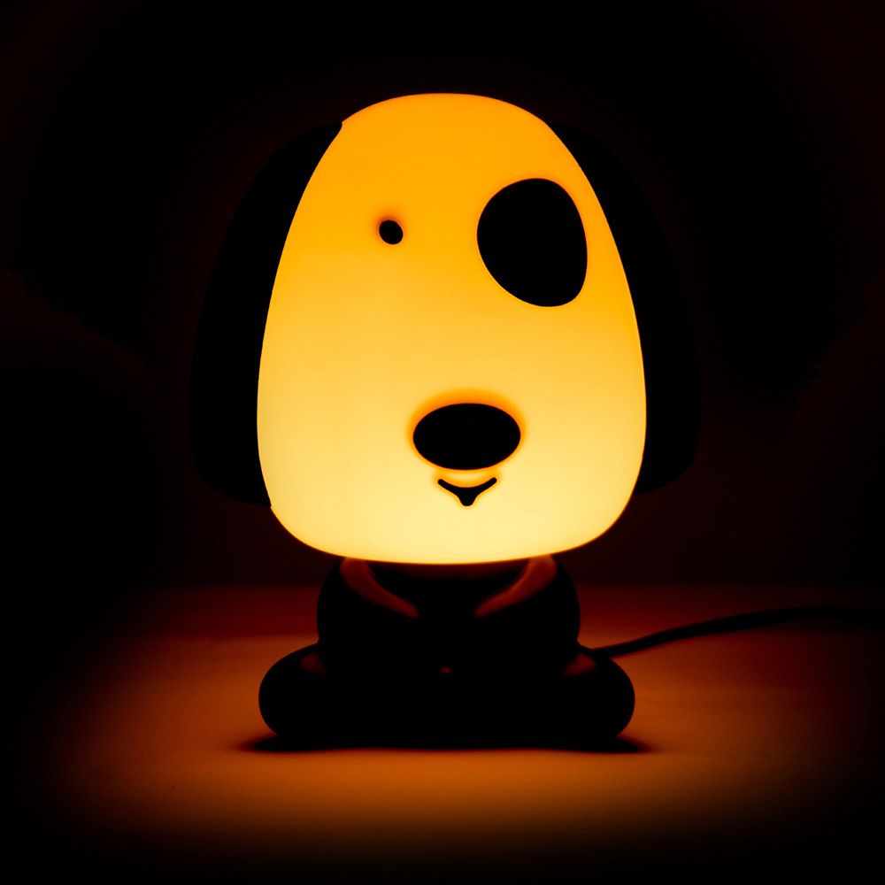 Ночник детский "Большой щенок" LITTLE LOVELY COMPANY  281712 Белый;черный Santreyd  - Вид №1