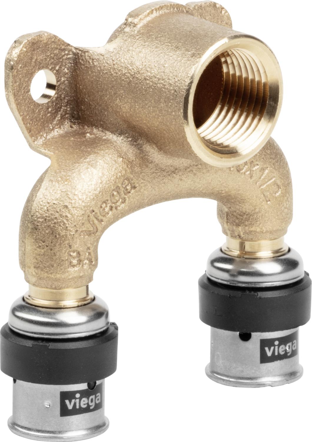 Viega Проходная водорозетка Viega Smartpress 6725.7 (730437) 730 437