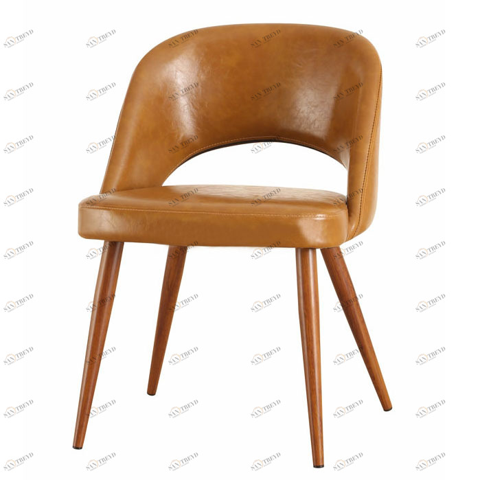 Кресло Lars Brown коричневое РЕСТОРАЦИЯ ДИЗАЙНЕРСКИЕ, LARS 096757 Коричневый 