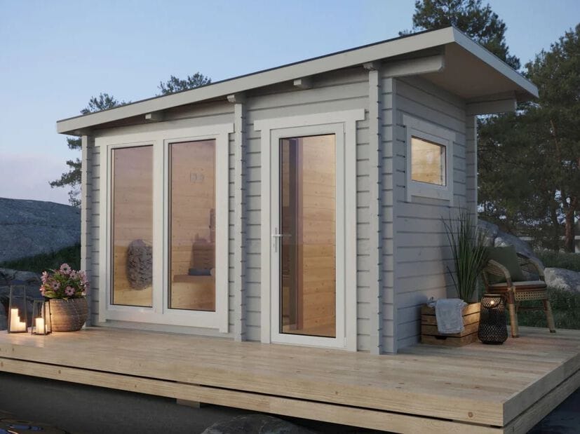 Деревянная сауна на открытом воздухе Saunamo NORDICA ARCH-00116239