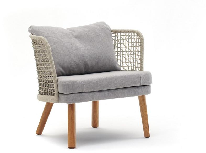 Varaschin Веревочное садовое кресло с подлокотниками Emma 236l - Вид №2