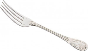 48011 Odiot Вилка столовая Odiot "Лувесьенн" 21,9см (серебро 925) Серебро 925