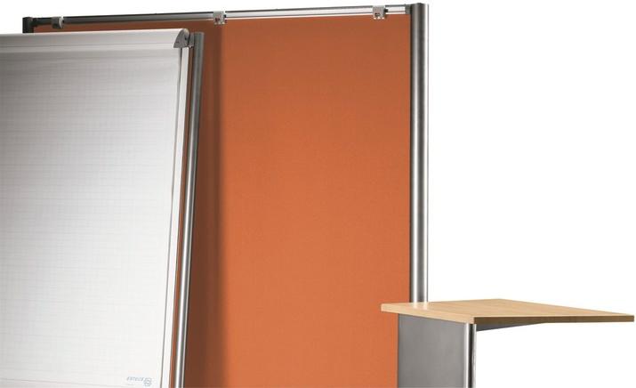 TALIN Отдельностоящая модульная офисная перегородка из фанеры на колесах Multikom sun-id-1417149 - Вид №6