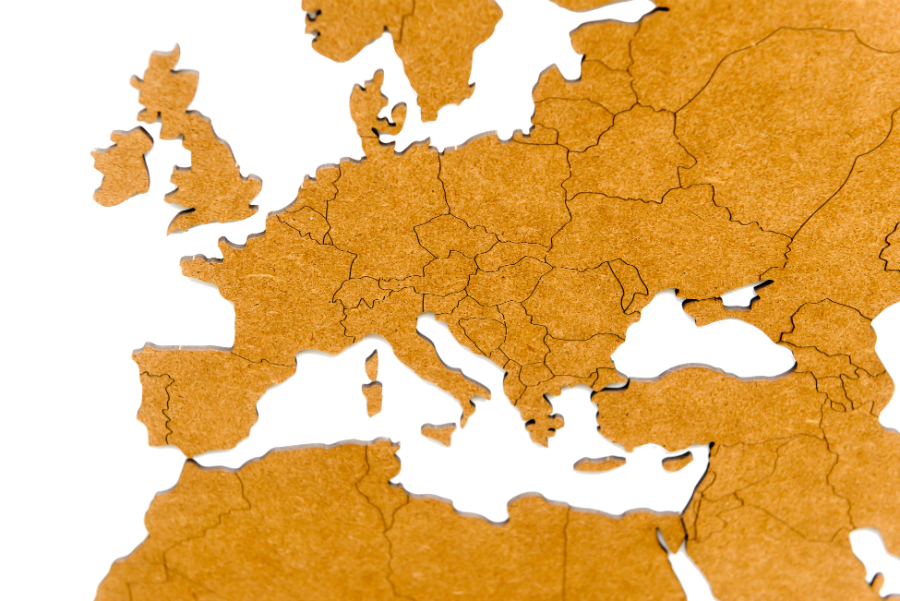 18-22 Карта мира wall decoration 180х108cm коричневая Mimi  - Вид №9