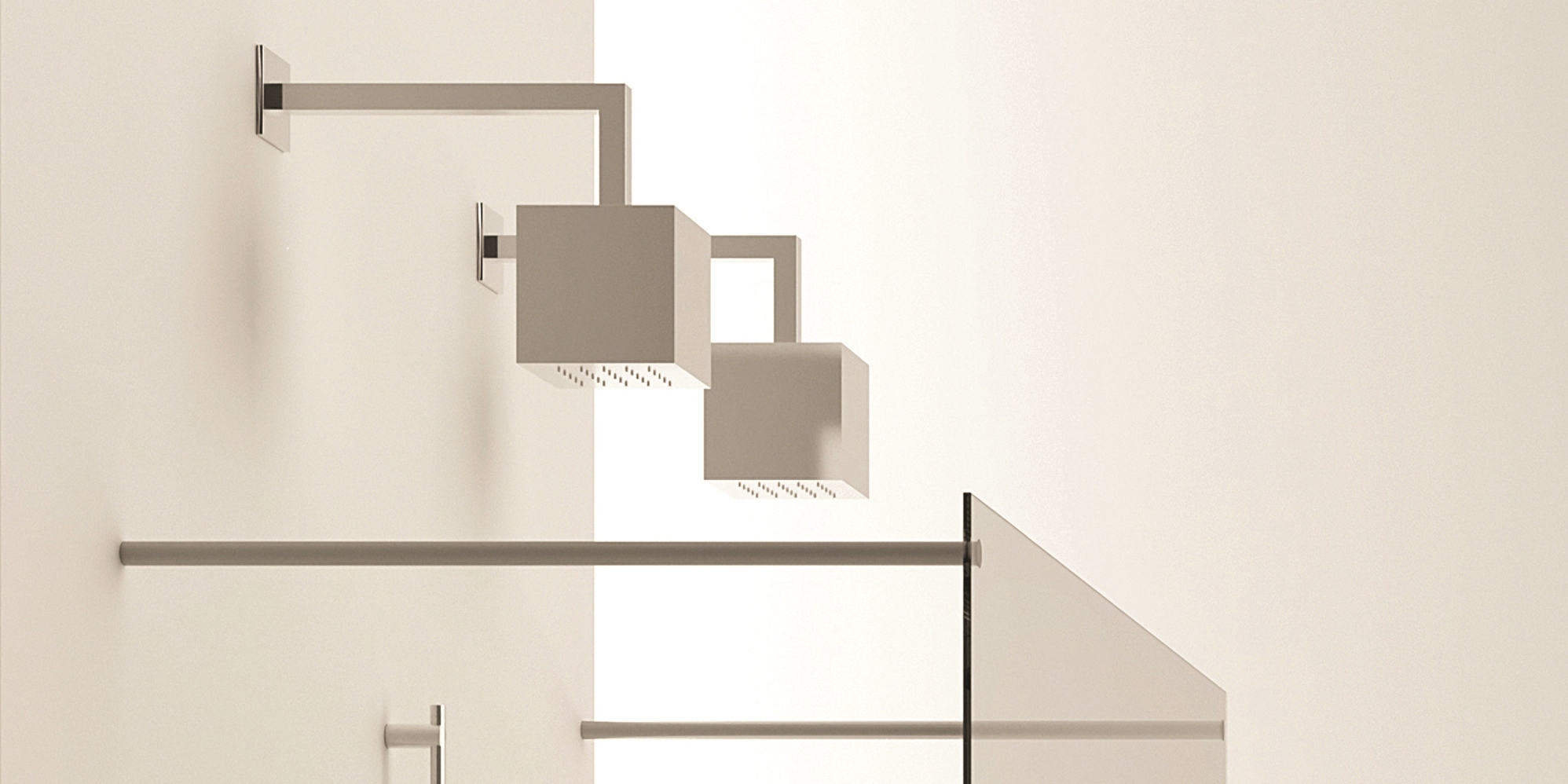 Moma Design Душевая лейка Docciacqua Basic белая DCBA0275 - Вид №1