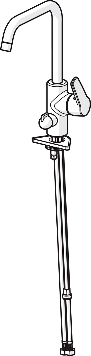 Oras 3936F Смеситель для кухни с клапаном 3936F Saga Хром  - Вид №5