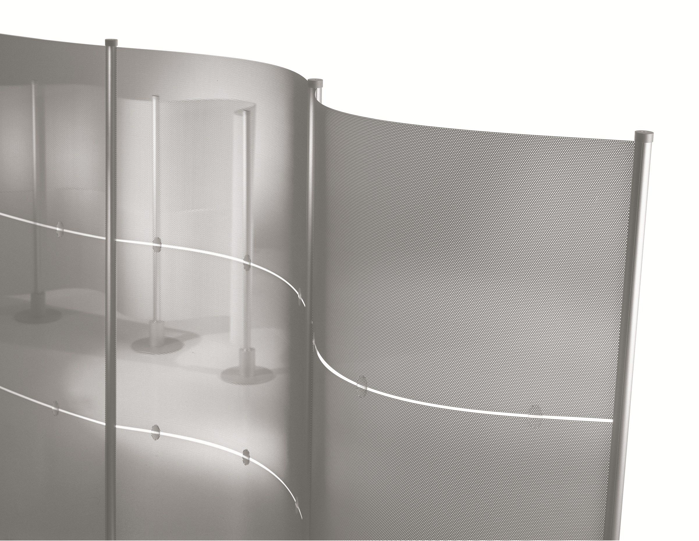 ПВХ модульная отдельно стоящая офисная перегородка Slalom ARCH-00039324 - Вид №11