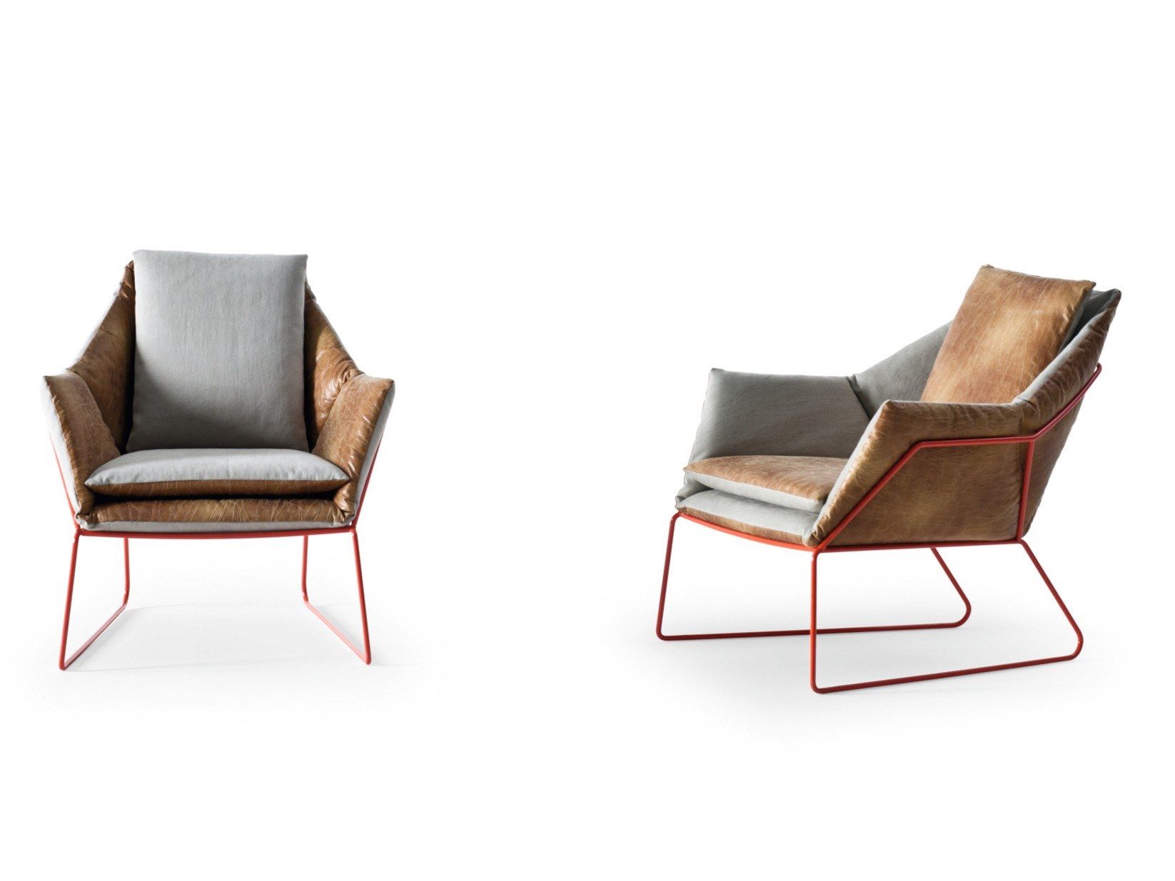 Тканевое кресло с подлокотниками Saba Italia Нью-Йорк ARCH-00070823 - Вид №6