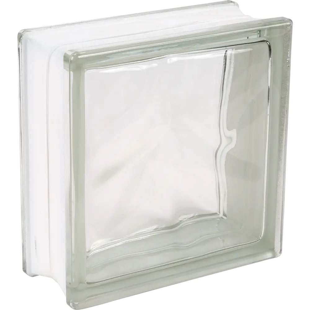 Santreyd Стеклоблок Богема Волна - прозрачный элемент для светопрозрачных конструкций 13470124 STLM-1016280