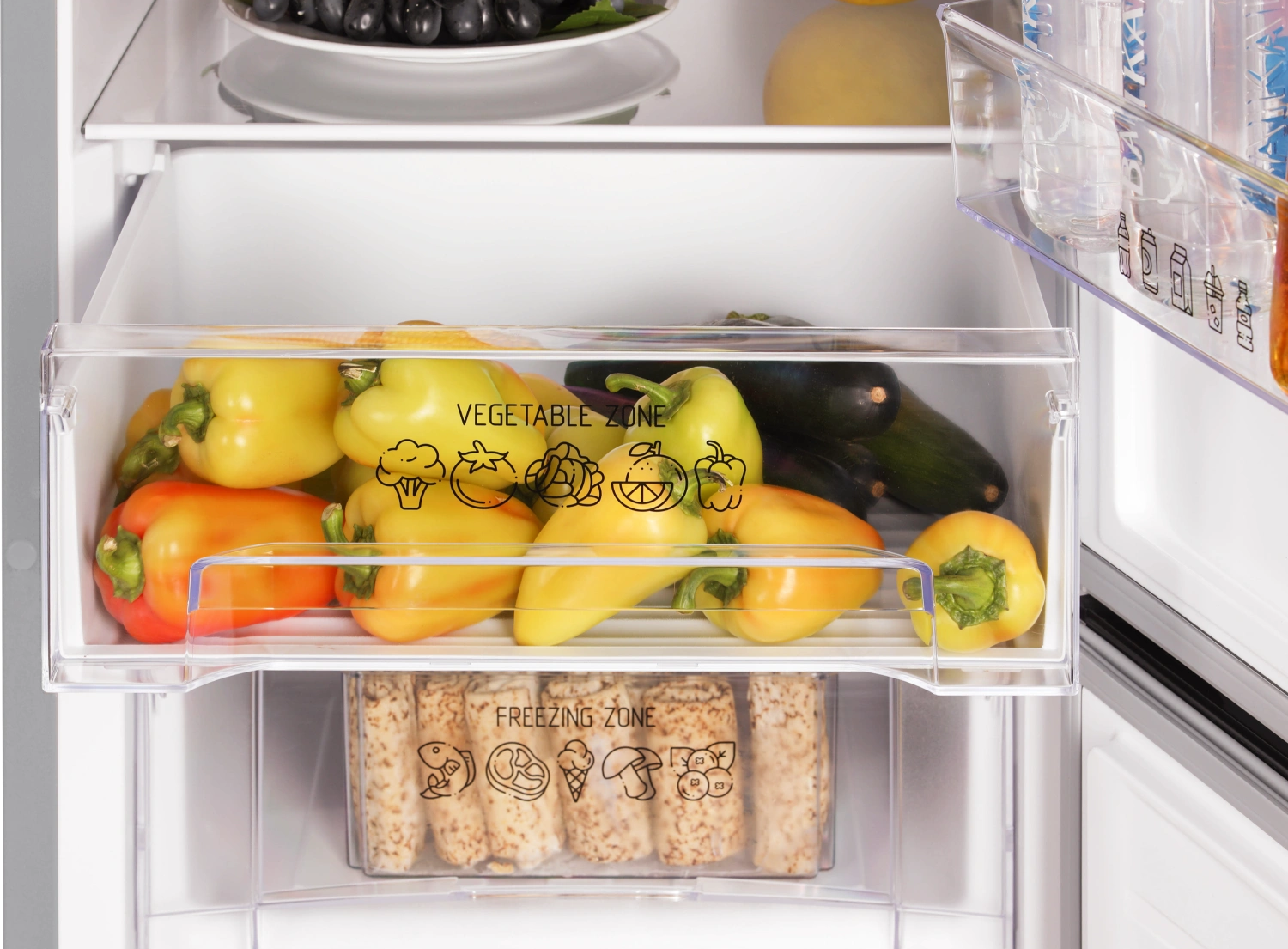 9291892 Холодильник с морозильником   NORD NRB 124 S серебристый STDN-0105566 - Вид №2