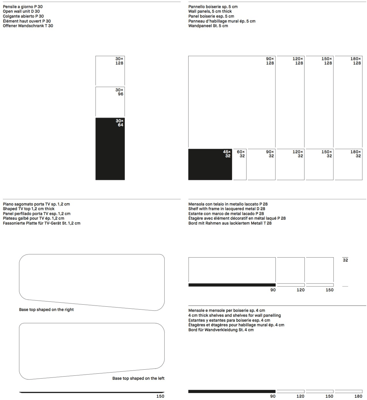 ZANETTE Модульная стенка для хранения из дуба Day moove sun-id-1391118 - Вид №4