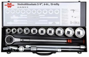 Würth Торцевой ключ Assortimenti chiavi a bussola 096514 15