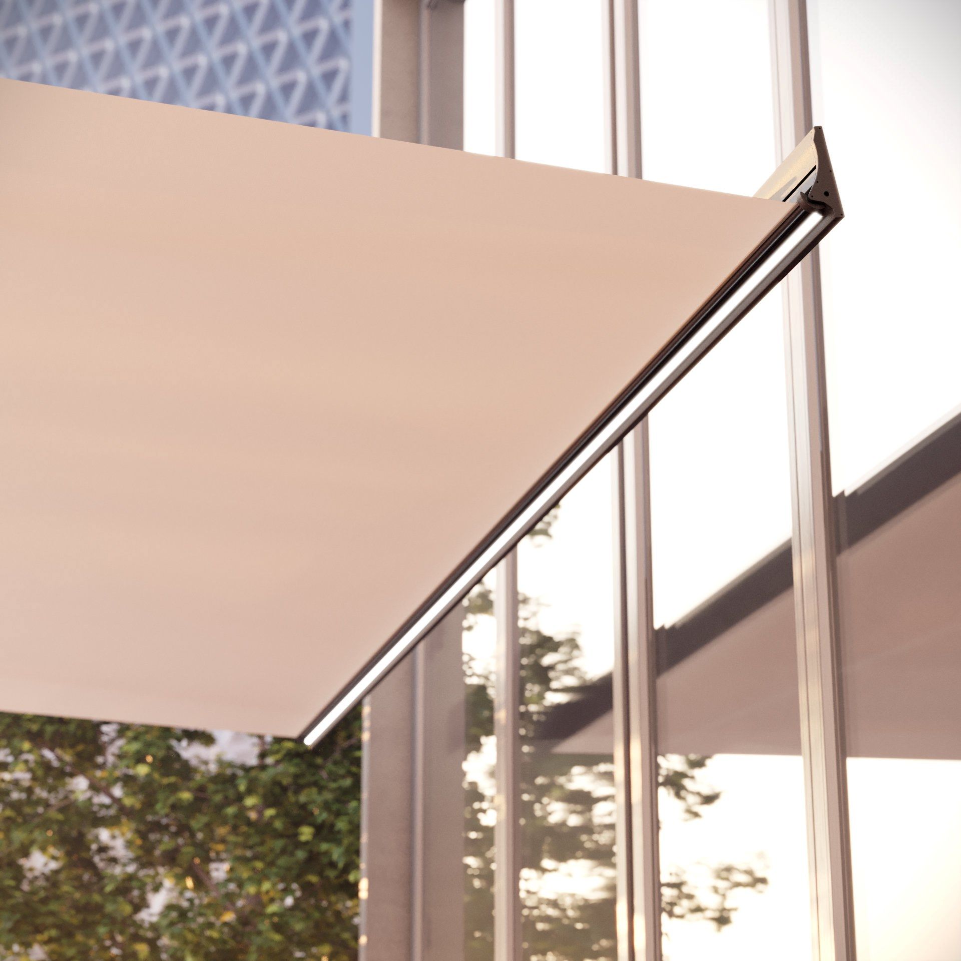 Самонесущий моторизованный козырек от солнца UNOSIDER GATE SHADE ARCH-00152562 - Вид №3